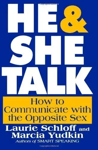 He and She Talk Book by Laurie Schloff